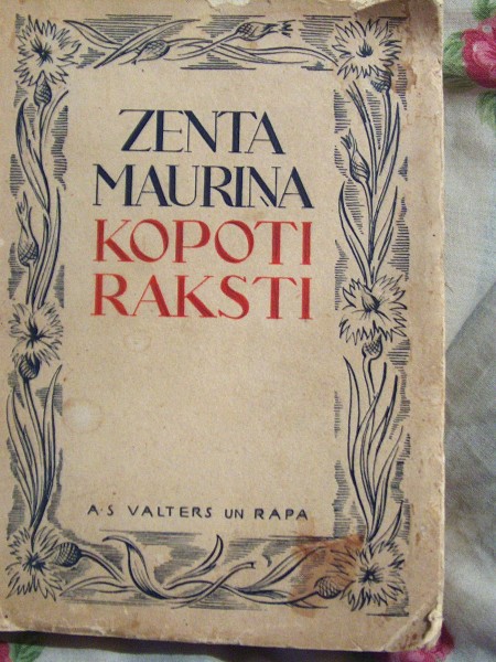 Zenta Maurina Kopoti raksti  1939 g. 2.sējums