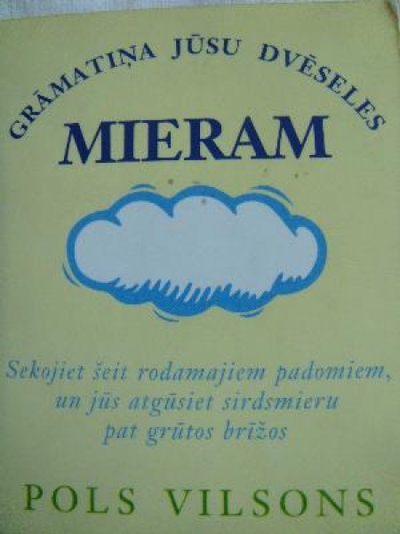 Grāmatiņa jūsu dvēseles mieram