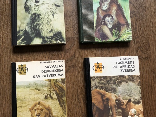 B. Gržimeka grāmatas