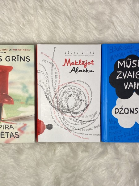 3 Dž.Grīna grāmatu komplekts