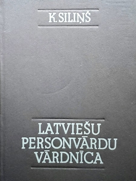 Latviešu personvārdu vārdnīca