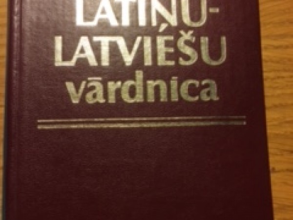 Latīņu-latviešu vārdnīca