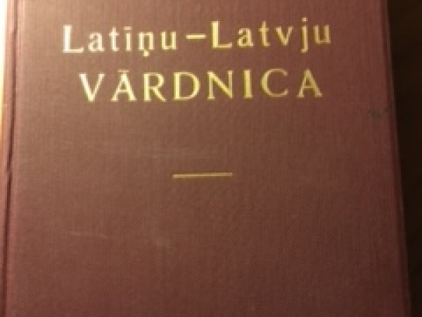 Latīņu-Latvju vārdnīca