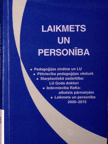 Laikmets un personība 15.