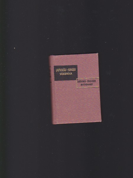 Latviešu - angļu vārdnīca