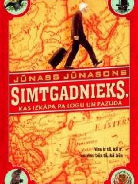 Simtgadnieks, kas izkāpa pa logu un pazuda