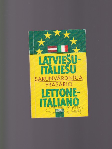 LATVIEŠU - ITĀLIEŠU SARUNVĀRDNĪCA