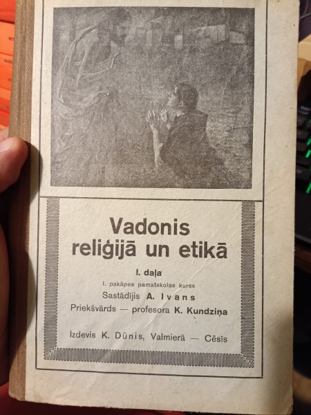 Vadonis reliģijā un ētikā 1. daļa