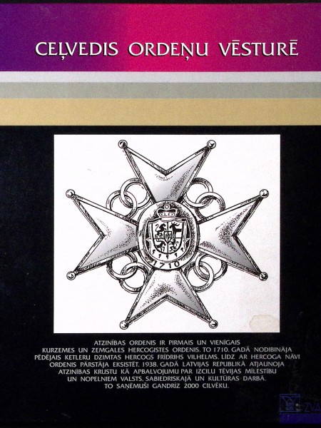 Ceļvedis ordeņu vēsturē