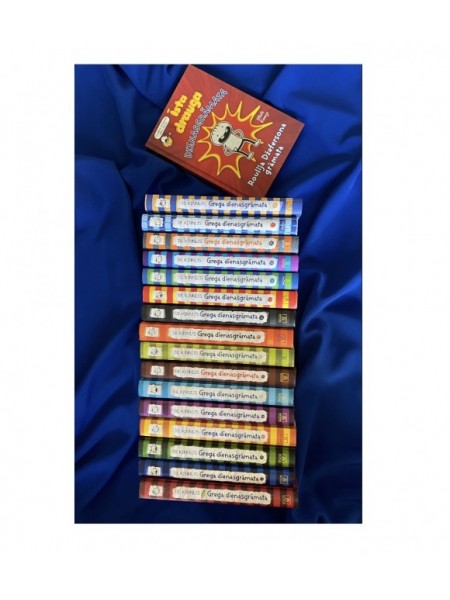 GREGA DIENASGRĀMATAS (1-17 DAĻAS)+ ROULIJA DŽEFERSONA GRĀMATA