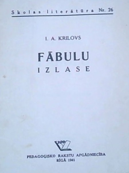Fābulu izlase