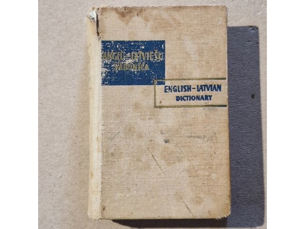 ANGĻU-LATVIEŠU VĀRDNĪCA ENGLISH-LATVIAN DICTIONARY