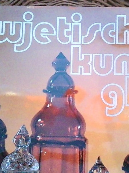 Sowjetisches kunst-glas