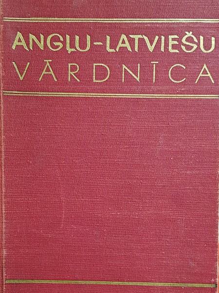 Angļu - latviešu vārdnīca