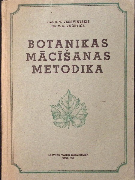 Botānikas mācīšanas metodika