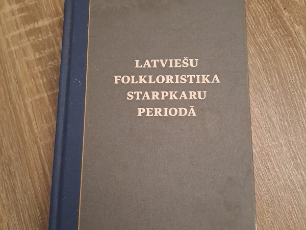 Latviešu folkloristika starpkaru periodā