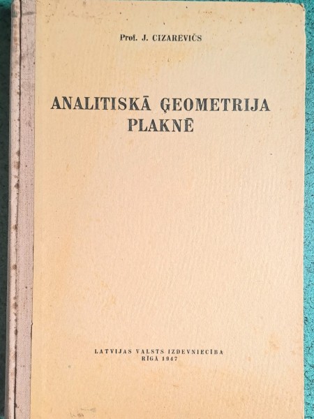 Analītiskā ģeometrija plaknē