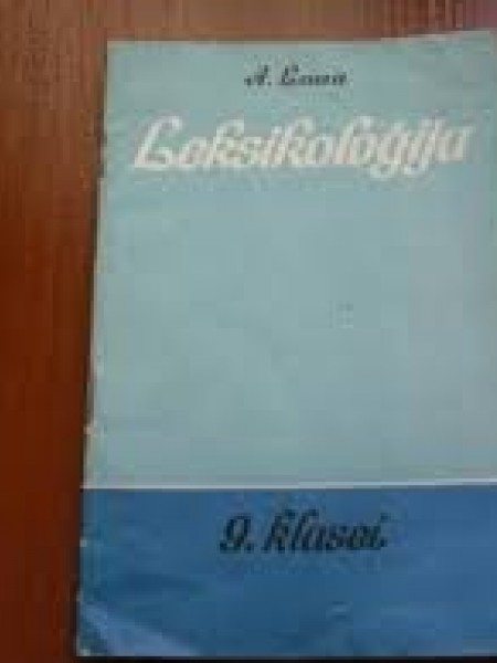 Leksikoloģija 9.klasei