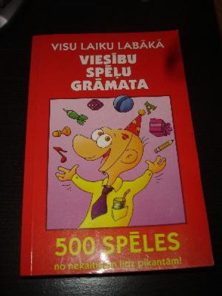 Visu laiku labākā viesību spēļu grāmata