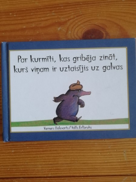 Par kurmīti, kurš gribēja zināt, kurš viņam ir uztaisījis uz galvas
