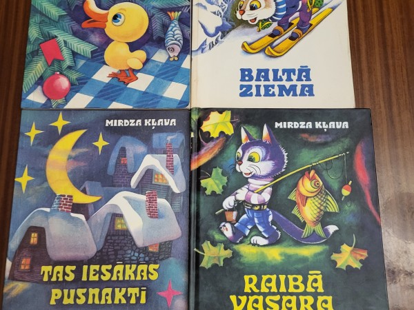 Raibā vasara/Tas iesākās pusnaktī/Baltā ziema/ Pīļuka Jaunais gads