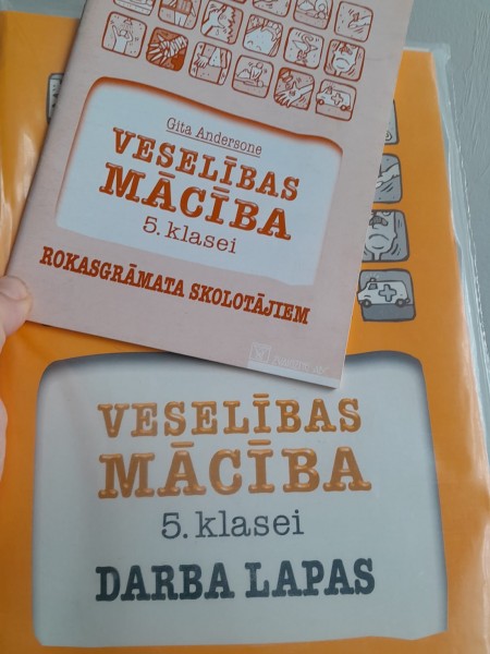 Veselības mācība 5.klasei, Darba lapas, Rokasgrāmata skolotājiem