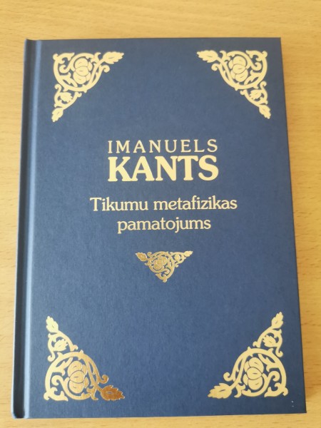 Tikumu metafizikas pamatojums