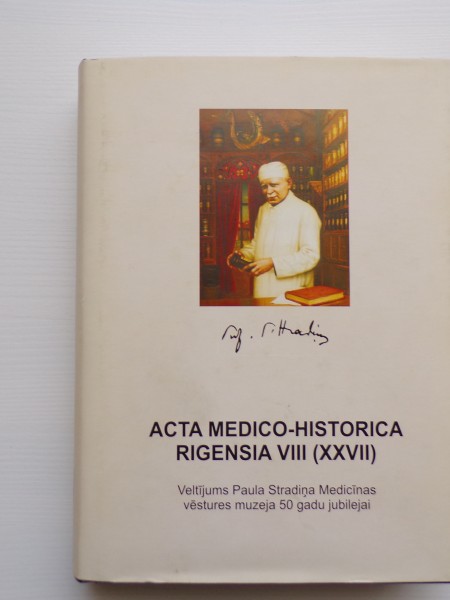 ACTA MEDICO-HISTORICA RIGENSIA VIII  (XXVII)