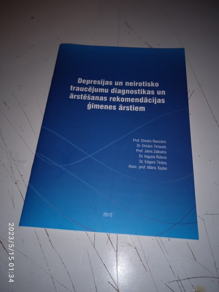 Depresijas un neirotisko traicējumu diagnostikas un ārstēšanas rekomendācijas ģimenes ārstiem