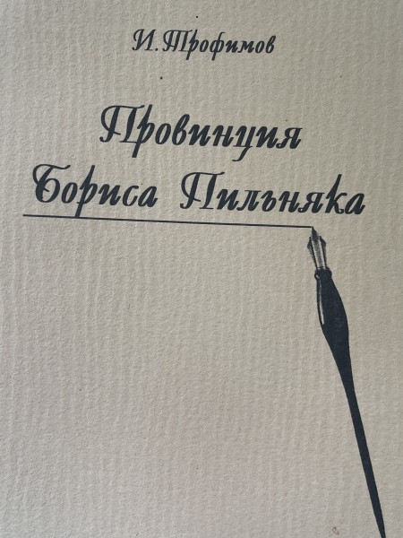 провинция бориса пильняка