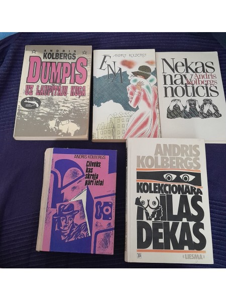 Andris Kolbergs, grāmatu kolekcija 