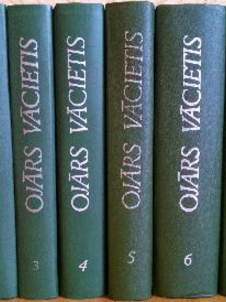 Kopoti raksti. Ojārs Vācietis.1.-7. sējums