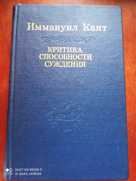 Критика способности суждения