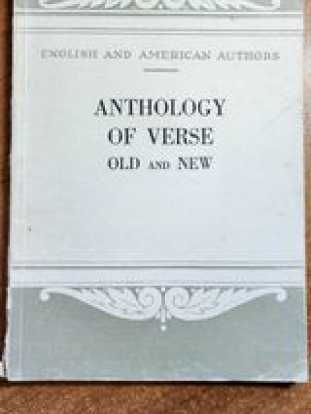 Anthology of verse old and new