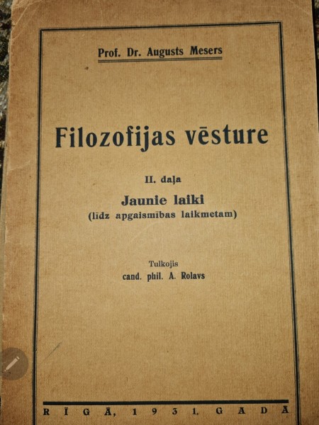 Filozofijas vēsture