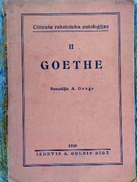 Goethe, II