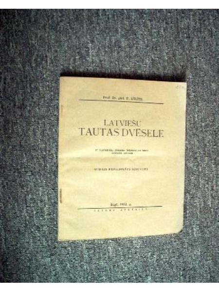 Latviešu tautas dvēsele