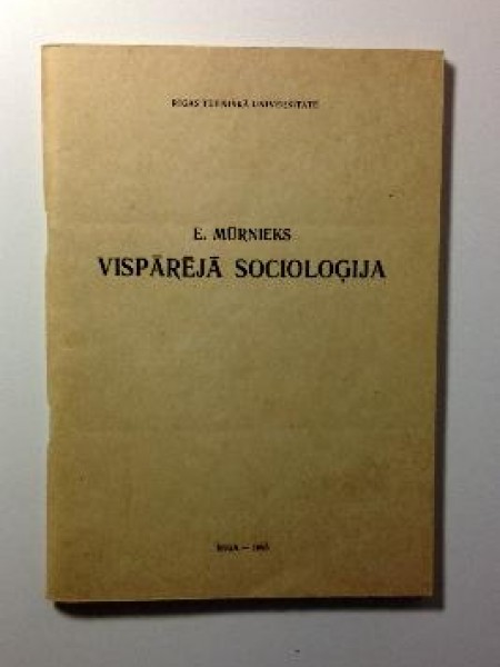 Vispārējā socioloģija
