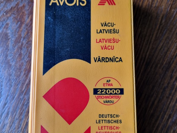 Vācu-latviešu latviešu-vācu vārdnīca