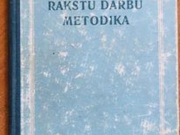 Rakstu darbu metodika