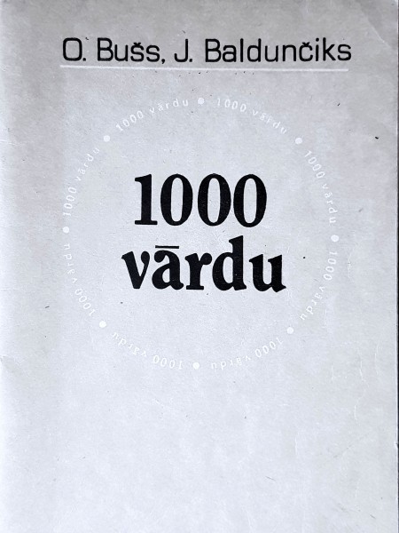 1000 vārdu