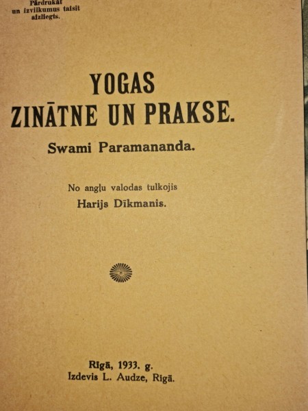 Yogas zinātne un prakse