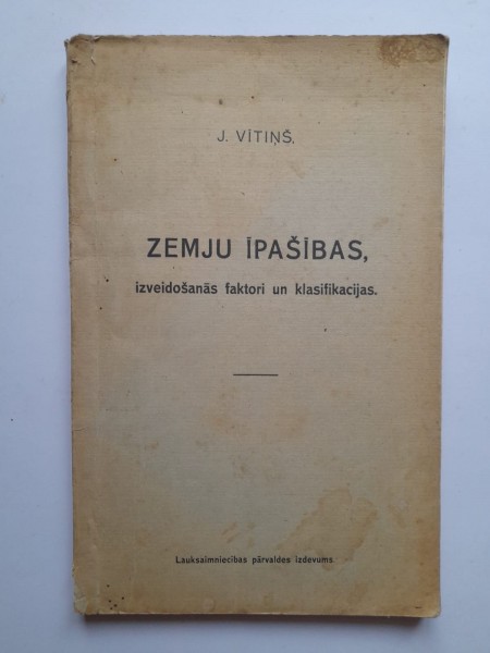 Zemju īpašības, izveidošanās faktori un klasifikācija