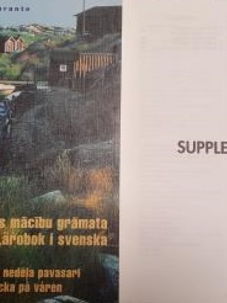 Viena nedēļa pavasarī zviedru valodas mācību grāmata latviski runājošajiem