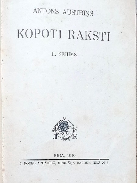 Kopoti raksti, VII. sējums