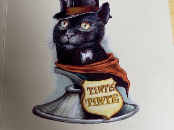 Tintis Tinte un kaķa aprūpētājs dakteris Sīgrens Brics