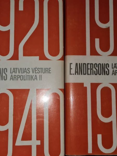 Latvijas vēsture 1920-1940. Ārpolitika. I un II.