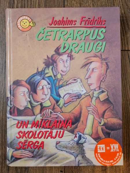 Četrarpus draugi un mīklainā skolotāju sērga