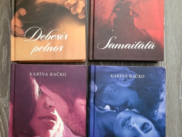 Saplēstās mežģīnes; Debesis pelnos; Samaitātā; Sasietā