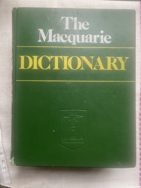 The Macquarie DICTIONARY